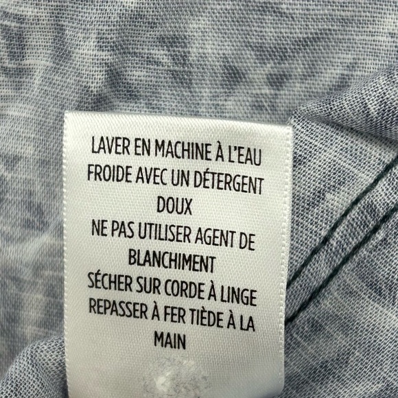 Robert Graham Ellicott Blue Abstract Print Button Down Shirt Men’s Small Cotton - Picture 5 of 16